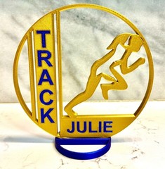 Track & Field – Banquet Table Centerpiece Birthday Gift Girls Track Graduation
