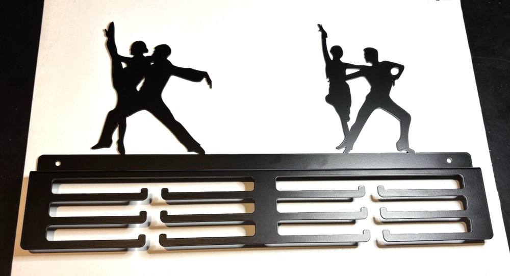 Dancing Medal/Medallions Holder Black Display Rack Hanger for Dance Sport Awards
