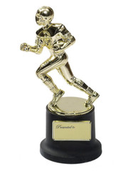 5” Male Football Trophy. AMERICAN FOOTBALL FLAG, FANTASY (Please See All Photos)