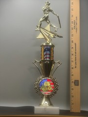 Championship Series ’26- BASEBALL Trophy -MVP- -15 „- Free Shipping & Engraving