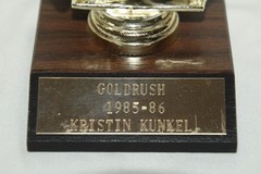 VINTAGE YOUTH SOCCER TROPHY SPORTS AWARD ARTISTIC TROPHIES 1985-1986