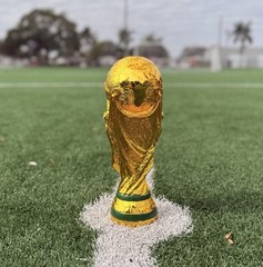 World Cup Trophy – Solid Resin – 14.5” (36 cm) – 6.6 lbs (3kg)