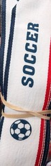 1 1/2” Gold & Bright Gold Laurel Edge Victory Medal With Ribbon (See All Photos)