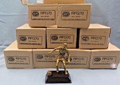 Male Soccer Resin Awards – Lot of 10 – Gold Finish – 6″ Tall – Boxed Team Trophy