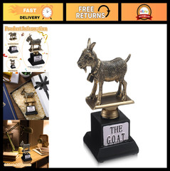 5.2″ Goat Trophy – G.O.A.T. Humorous Recognition Award for Boss, Coworker, Frien