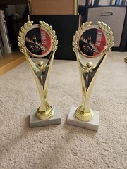 Small Kung Fu Trophy Marble base