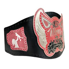 TRUE SAGA – Great Mom Wrestling Championship Title Belt Class One Replica