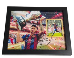 Xekamlzi Football Photo Frame – Capturing The Iconic Moment 11″L x 9″W, Black