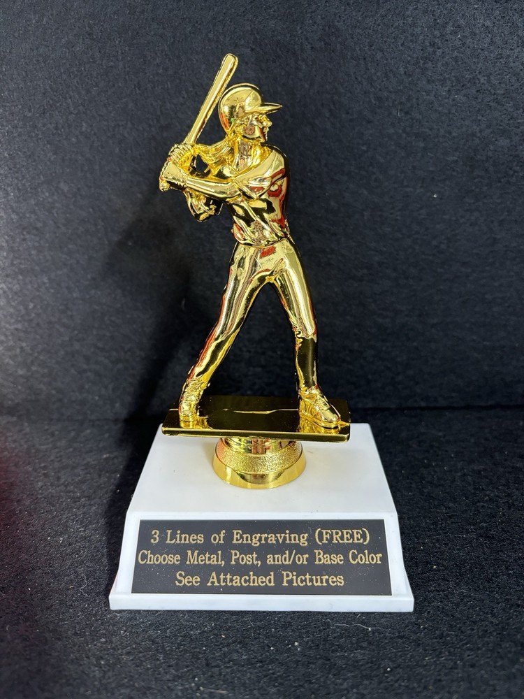 Softball Batter Trophy. (Please See All Photos)