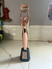 AVON President’s Recognition Program Trophy Rose Gold 2011-2012