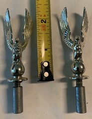 metal eagle trophy topper about 2 inches tall