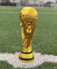 World Cup Trophy – Solid Resin – 14.5” (36 cm) – 6.6 lbs (3kg)