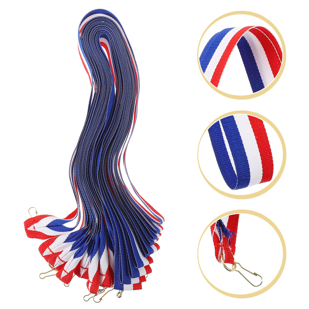 20Pcs Sports Neck Ribbons for Medal Awards – Party Sports Competition