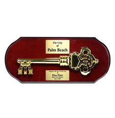 Rosewood Piano Key Plaque