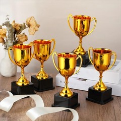 18 Pcs Ecation 7″ Gold Trophy Award Cups for Employee Coworker Recognition