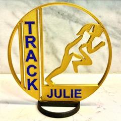 Track & Field – Banquet Table Centerpiece Birthday Gift Girls Track Graduation