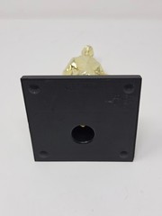 Dundie Award Gold Tone Trophy Figure On Black Base With Nameplate Plaque