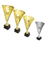 All Purpose rophy Gold & Silver Metal Flag Cup on Stunning New Design