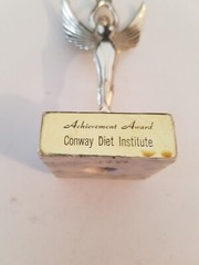 Conway diet institute 4″ Achievement Trophy Figure Award tub4