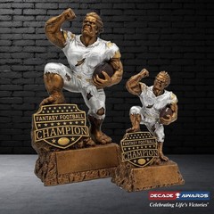 Monster Fantasy Football Champion Trophy | FFL Beast Award – 6.5 or 10 Inch