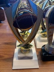 Assorted Sports Trophies, Marble Stand 68 total
