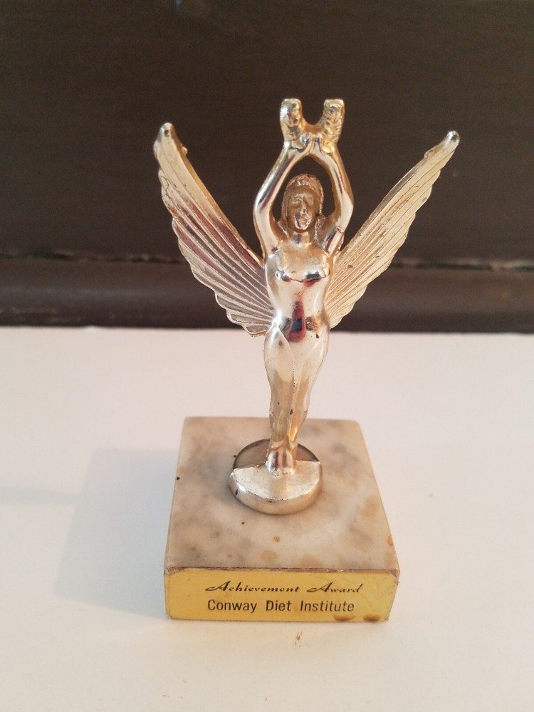 Conway diet institute 4″ Achievement Trophy Figure Award tub4