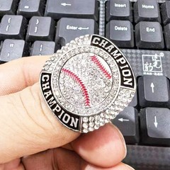 Guancrown Baseball Championship Ring Trophy Award Gift Tournament Champions Or