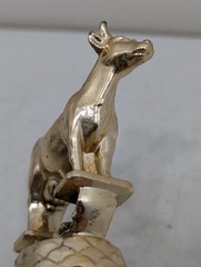 Vintage Livestock Trophy Toppers Cow Steer Dairy Beef Farm Show 4H Fair Clock