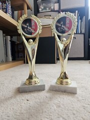 Small Kung Fu Trophy Marble base
