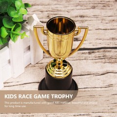 10PCS Trophy Toys Simulation Small Golden Trophy for Toddlers Presents Reward