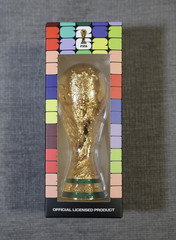 FIFA Trophy Replica Official Licensed Gold Metal Soccer