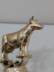 Vintage Livestock Trophy Toppers Cow Steer Dairy Beef Farm Show 4H Fair Clock