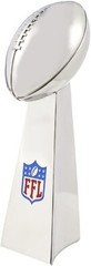 Fantasy Football Trophy – Chrome Replica Championship Trophy – First Place Winne