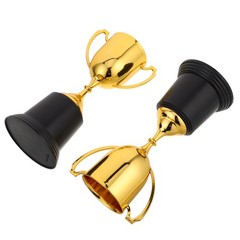 2 Pcs Art Plastic Trophy Cup Award Trophies Academic Excellence Awards Medals