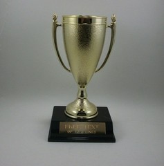 Cup Trophy Award. Custom Engraved.