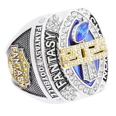 noblehead Fantasy Football Ring 2025| Heavy FFL Champion size 10, sixteen