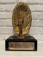 Antique 1936 US American Bridge Association Mixed Pair Winners Trophy