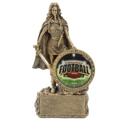 Fantasy Football Female Champion Trophy – Custom Engraved FFL Award