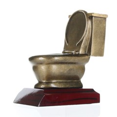 Toilet Bowl Trophy – Last Place Awards (RFG841) by DECADE AWARDS