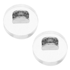 2pcs Ceramic Tile Display Stand – Adjustable Mini Acrylic Stained Glass Display