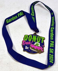 Donut Dash! 5K Medal – 2024 Winter Garden Florida 5K Run