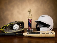 Custom Baseball Trophy with Personalized Name Plate – Sports Award