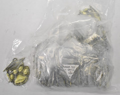 Lot of 50 Graduation Bear Paws Trophy Medallions 2″ Award Medals Gold No Ribbons