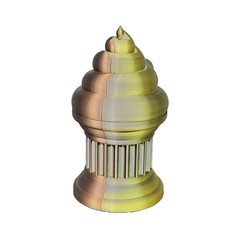 Poop Emoji Trophy – Great Award/Gift – 6″ Black/Gold Poop Emoji Trophy – Znet3D