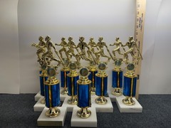 11″ All-Star Baseball Trophy -MVP- RBI Champ- Engraving Inc & Ships free
