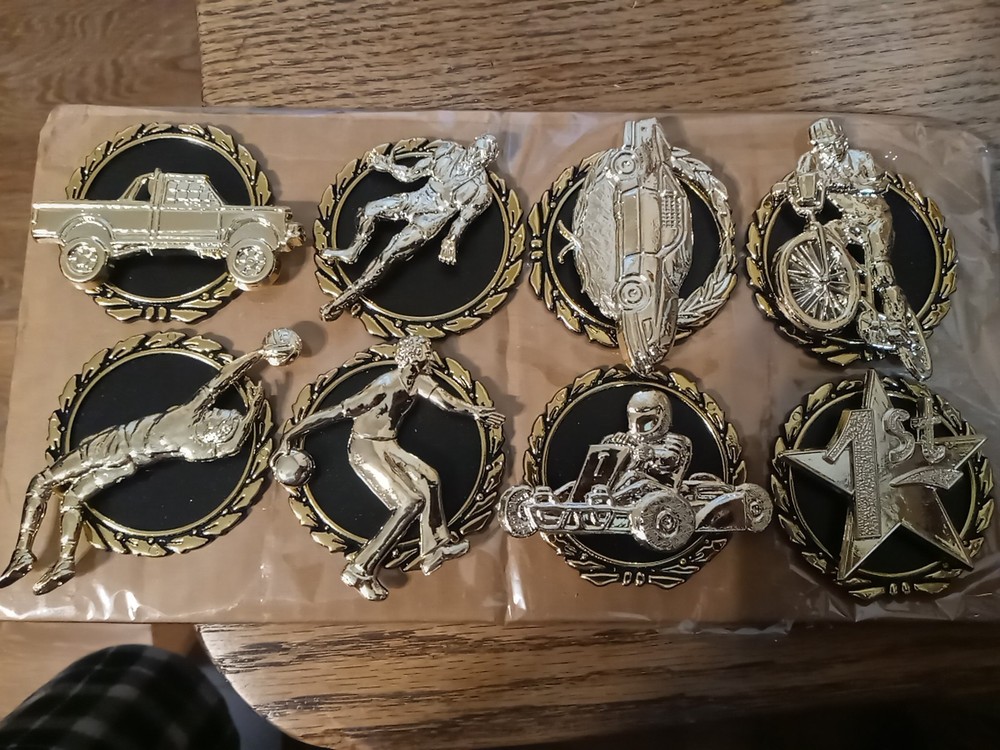 Trophy Parts Plastic Gold