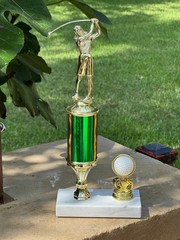 15″ Classic Ladies Golf Trophy Milestone Recognition Award ~ Engrave & Ship Free