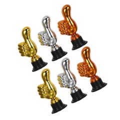 6 Pcs Coworker Award Rewards Kids Trophy Employee Recognition Trophies