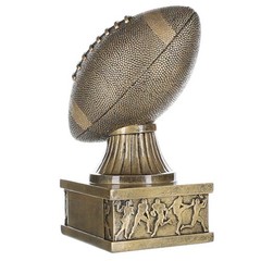 Custom Engraved Football Trophy – Action Pedestal Football Award – 6 Inch