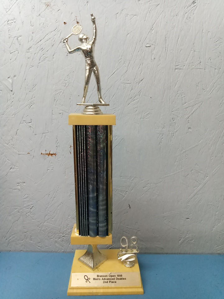 Branson 1998 Mens Advanced Doubles 2nd Place Trophy (LL)
